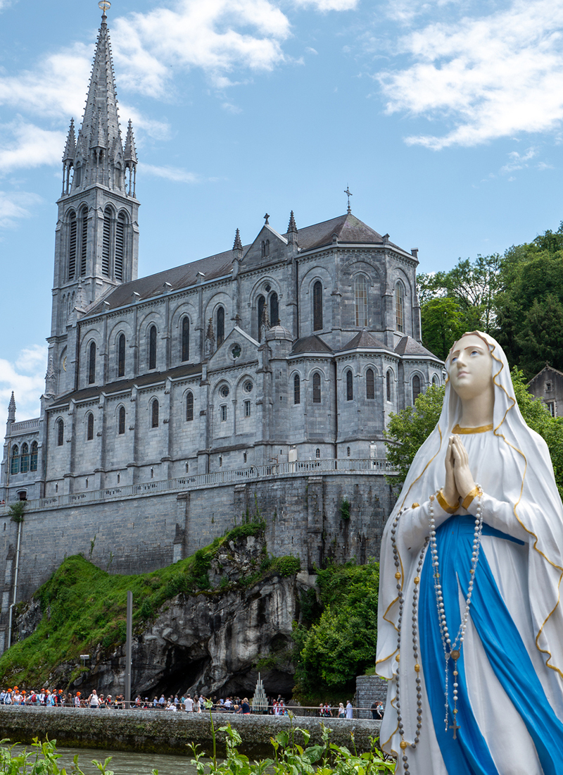 Our Lady of the Immaculate Conception in Lourdes France