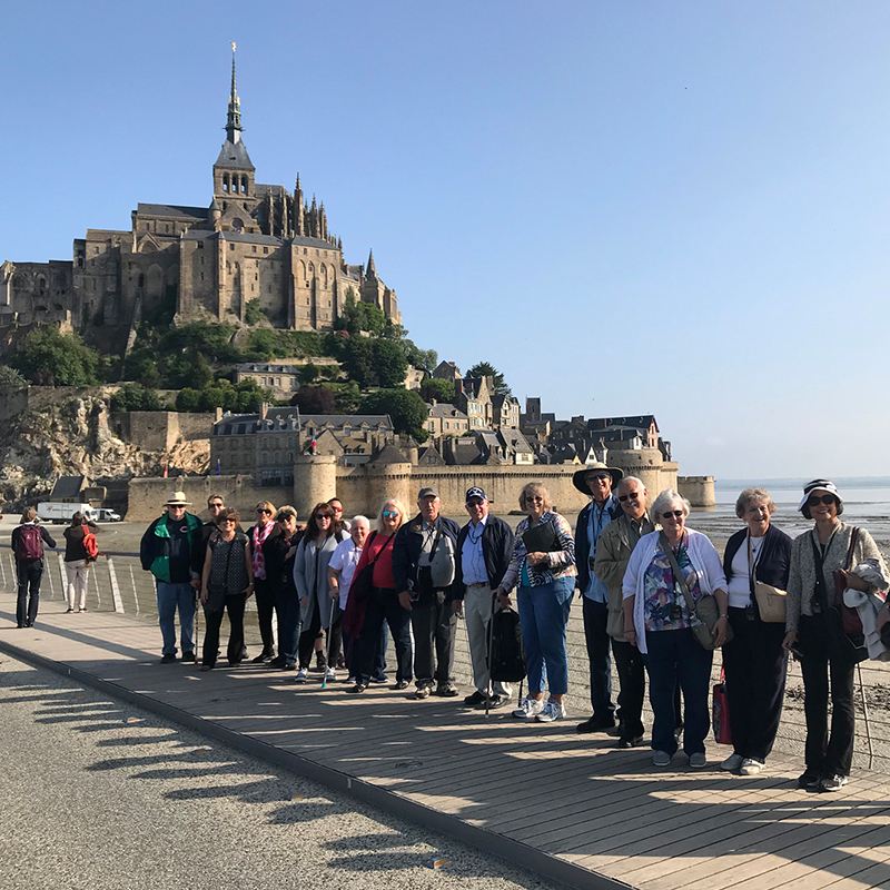 Pilgrimage to Mont St. Michel in France