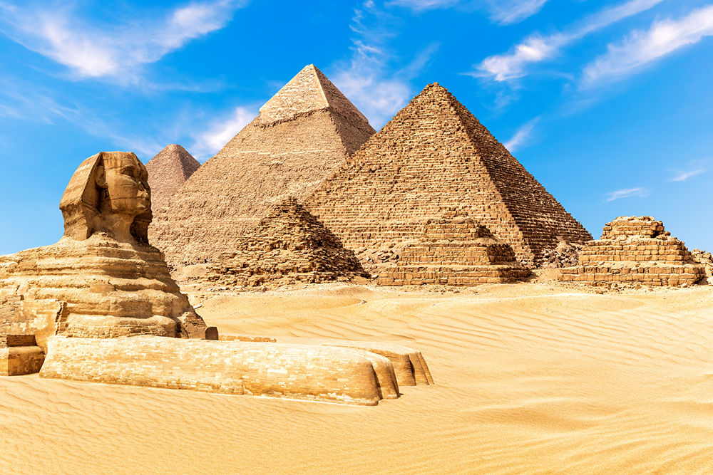 Pyramids in Egypt