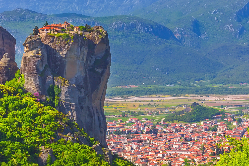 Holy Trinity Monastery in Kalambaka Greece