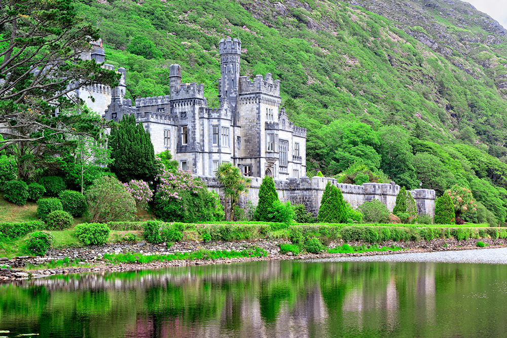 Kylemore Abbey in Ireland