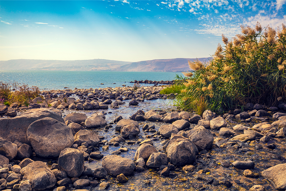 Sea of Galilee in Israel