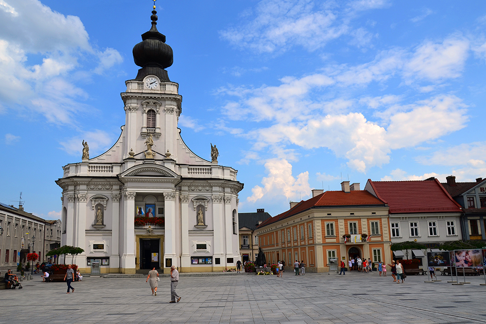 Wadowice Church in Poland