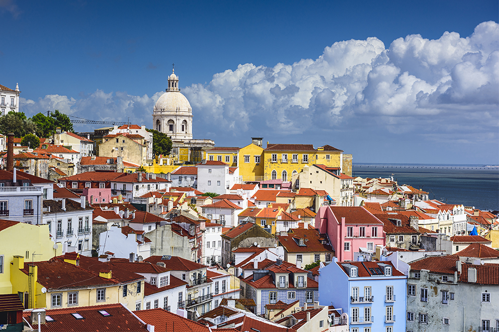 Lisbon Portugal Skyline