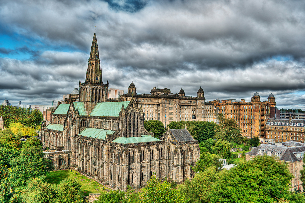 Glasgow Cathedral in Scotland