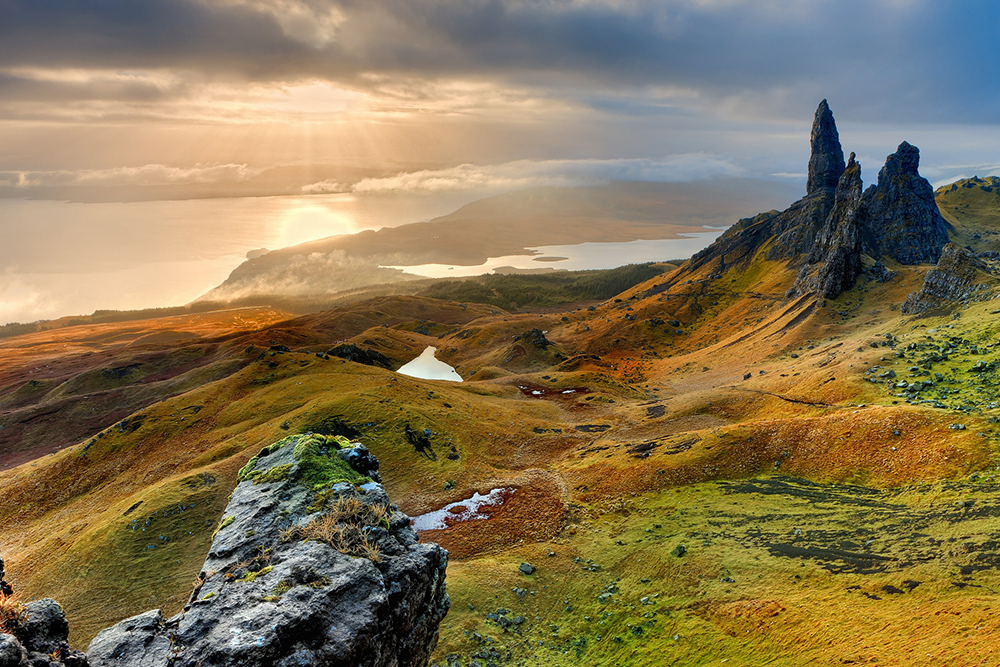 Isle of Skye in Scotland