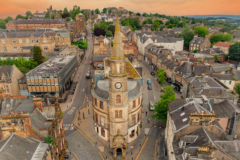 King Street in Stirling Scotland