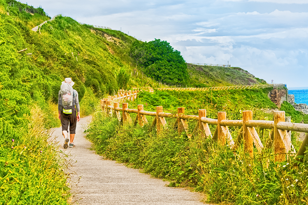 Pilgrim on El Buen Camino