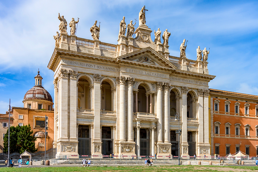 Basilica of St. John Lateran in Rome Italy