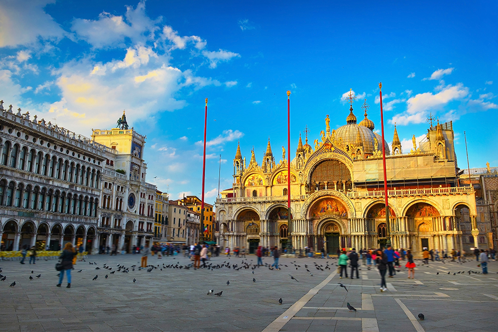 St. Mark's Basilica in Venice Italy